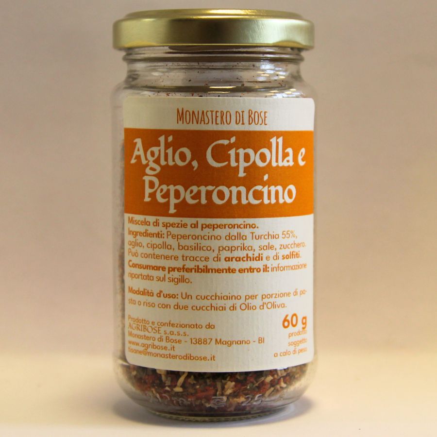 Aglio, cipolla e peperoncino