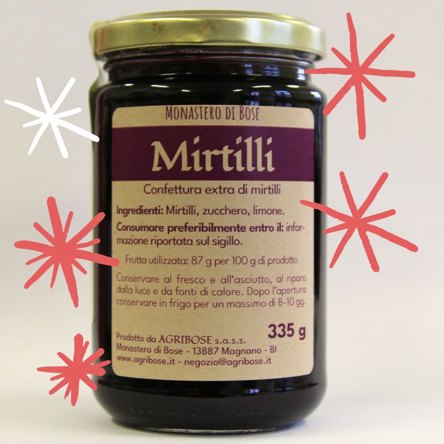 Confettura extra di mirtilli